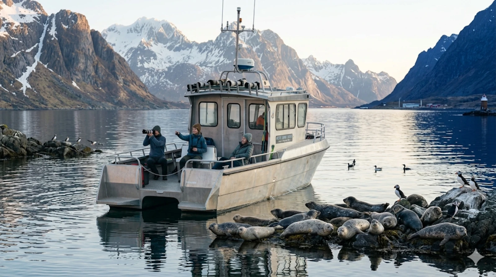 Arctic fjord